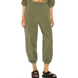 SIXTHREESEVEN The Jogger in Olive Women's Sweats SZ S